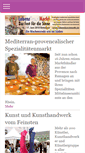 Mobile Screenshot of lebenskunstmarkt.de